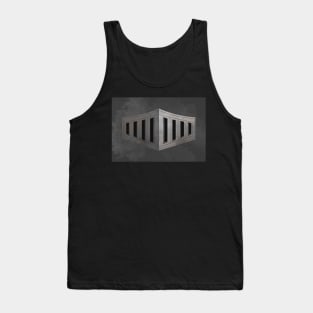 A Knight's Helm Mask Tank Top